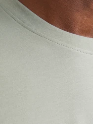JACK & JONES T-Shirt 'JCOFusion' rauchblau/schwarz/weiß