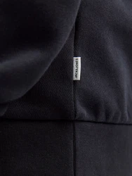 JACK & JONES Sweatshirt JJBEAU schwarz / weiß