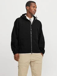 JACK & JONES Jacke JCOUNION schwarz/weiß