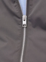 Jack & Jones Blouson JJERUSH HARRINGTON BOMBER NOOS dunkelgrau