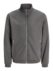 Jack & Jones Blouson JJERUSH HARRINGTON BOMBER NOOS dunkelgrau