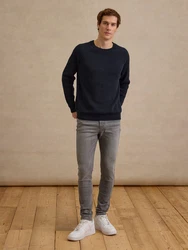 DAN FOX APPAREL Jeans 'Lian' grau