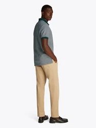 TOMMY HILFIGER Poloshirt dunkelgrn/weiß