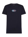 TOMMY HILFIGER T-Shirt marine / rot / weiß