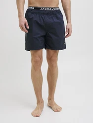 JACK & JONES Badeshorts 'JPSTMAUI' marineblau