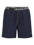 JACK & JONES Badeshorts 'JPSTMAUI' marineblau