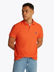TOMMY HILFIGER Poloshirt blau / orange