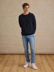 DAN FOX APPAREL Jeans 'Lian' blau