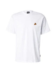 Iriedaily T-Shirt 'Pizza Slice' weiß