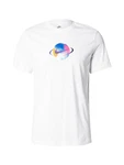 Nike Sportswear T-Shirt 'COSMIC YTH 2' blau/gelb/dunkellila/weiß