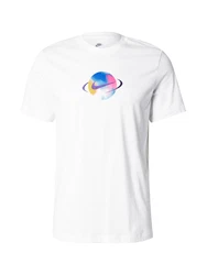 Nike Sportswear T-Shirt 'COSMIC YTH 2' blau/gelb/dunkellila/weiß