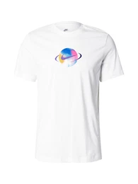 T-Shirt 'COSMIC YTH 2' blau / gelb / dunkellila / wei