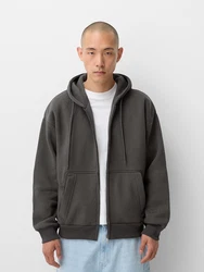 Bershka Sweatjacke anthrazit