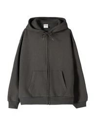Sweatjacke anthrazit