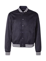 JOOP! Jeans Jacke 'Rico' blau/weiß