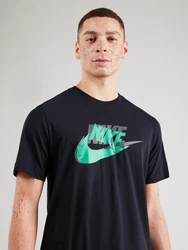 Nike Sportswear T-Shirt FUTURA dunkelgrau/jade/schwarz