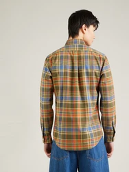 Polo Ralph Lauren Hemd blau/dunkelgelb/oliv/mandarine