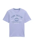 TOM TAILOR T-Shirt marineblau / helllila / weiß TOM TAILOR T-Shirt marineblau / helllila / weiß