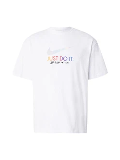 Nike Sportswear T-Shirt 'M90 OC MIXTAPE' blau/rot/schwarz/weiß Nike Sportswear T-Shirt 'M90 OC MIXTAPE' blau/rot/schwarz/weiß