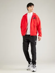 ADIDAS SPORTSWEAR Z.N.E. ZIP-HOODIE rot/schwarz
