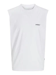 T-Shirt lila / orange / schwarz / wei