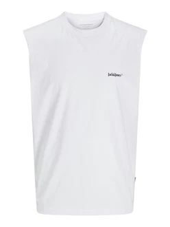 JACK & JONES T-Shirt Top lila/orange/schwarz/weiß