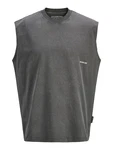 JACK & JONES Oberteil 'JCOINTERLUDE' basaltgrau