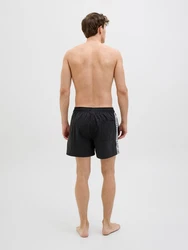 JACK & JONES Badeshorts 'JPSTMaui' schwarz/offwhite