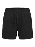 JACK & JONES Badeshorts 'JPSTMaui' schwarz/offwhite