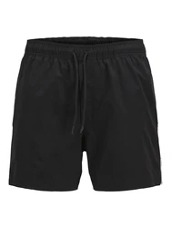 JACK & JONES Badeshorts 'JPSTMaui' schwarz/offwhite