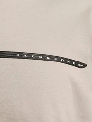 JACK & JONES T-Shirt 'JCOFusion' kitt/schwarz/wei