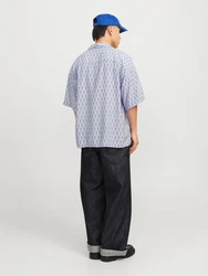JACK & JONES Hemd navy / weiß