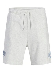 JACK & JONES Shorts 'JPSTKANE DETROIT' blau/schwarz/weimeliert