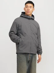 Jack & Jones Outdoorjacke JJEURBAN LIGHT JACKET SN grau