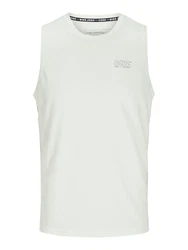 Jack & Jones Muskelshirt JCOCNZ TANK TOP SN grau/weiß