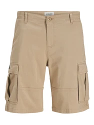 JACK & JONES Shorts JPSTCOLE JJJONNIE dunkelbeige