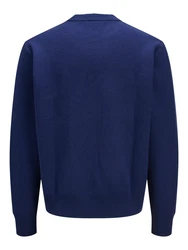 JACK & JONES Pullover 'JORVesterbro' dunkelblau