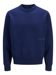 JACK & JONES Pullover 'JORVesterbro' dunkelblau