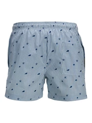 JACK & JONES Badeshorts 'JPSTMAUI' opal/hellblau/dunkelblau