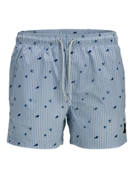 JACK & JONES Badeshorts 'JPSTMAUI' opal/hellblau/dunkelblau