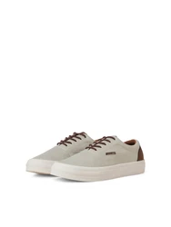 JACK & JONES Sneaker 'JFWISLINGTON' dunkelbraun / greige