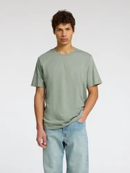 SELECTED HOMME T-Shirt SLHASPEN grünmeliert