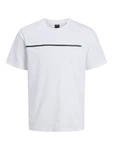 JACK & JONES T-Shirt 'JCOFusion' schwarz/weiß