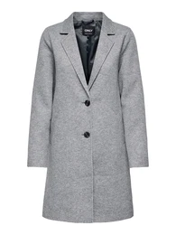 Přechodný kabát 'ONLSedona Carrie' šedá