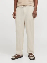 JACK & JONES Hose JPSTKARL MYKONOS beige/dunkelbeige