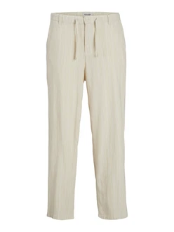 JACK & JONES Hose JPSTKARL MYKONOS beige/dunkelbeige