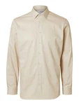 SELECTED HOMME Hemd Langarmhemd beige