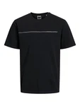 JACK & JONES T-Shirt 'JCOFusion' schwarz/weiß