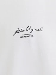 Jack & Jones T-Shirt JORISLINGTON pastellgelb/flieder/schwarz/weiß