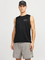 Jack & Jones Muskelshirt JCOCNZ TANK TOP SN schwarz/weiß